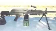 NEW  MK48 A1  7.62 NATO MACHINE GUN (PATENT PENDING)