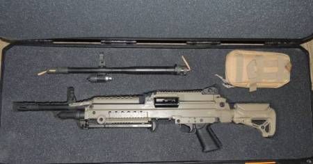 M249, MK46, MK48  BELT FED MACHINE GUNS