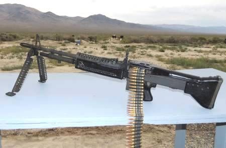 M60 BELT FED MACHINE GUN